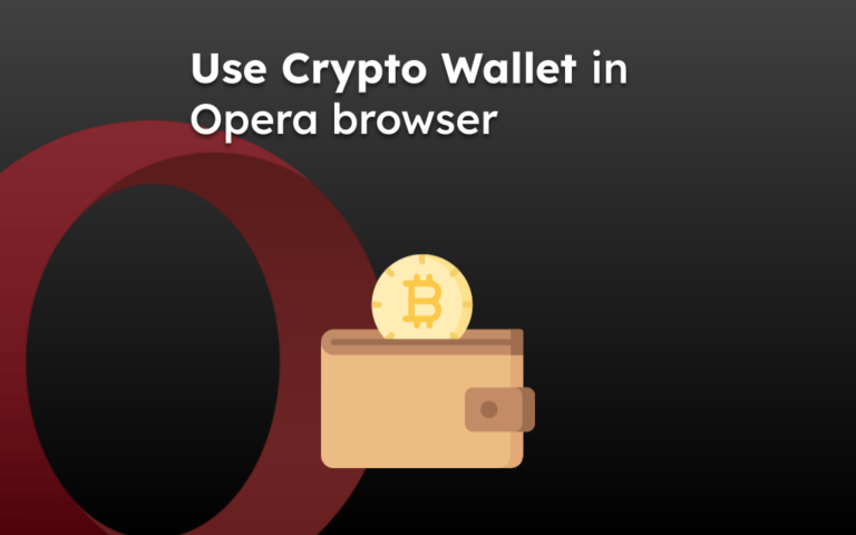 Use Crypto Wallet in Opera browser