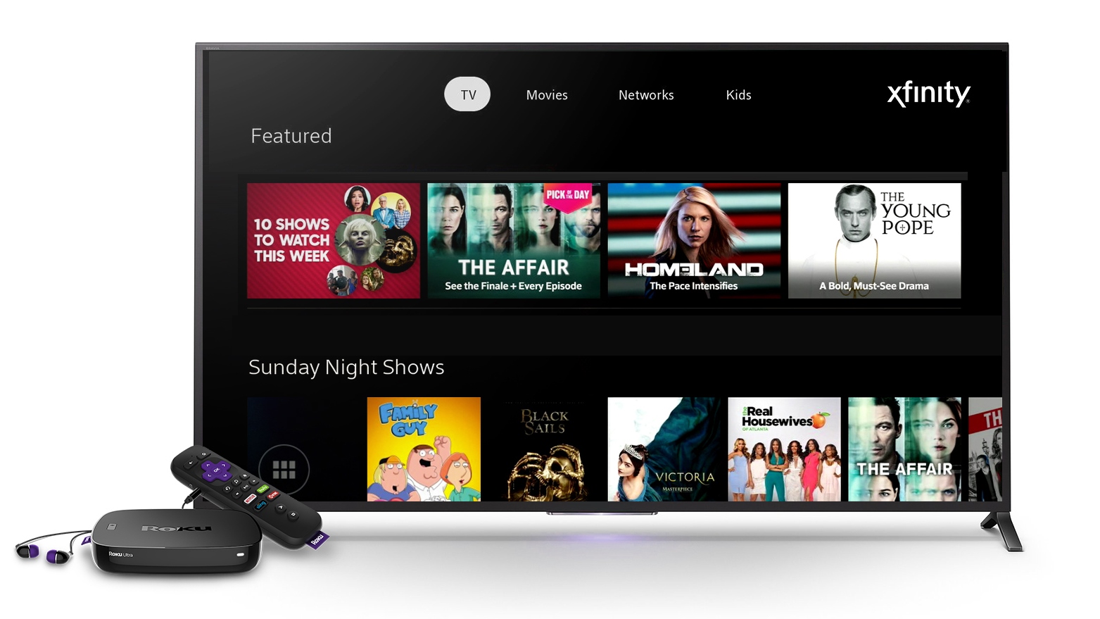 Xfinity Browser for Roku TV